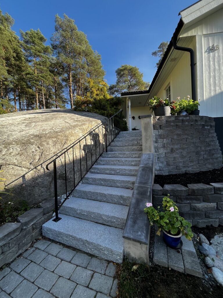 Trädgårdsarbete-projekt i Täby